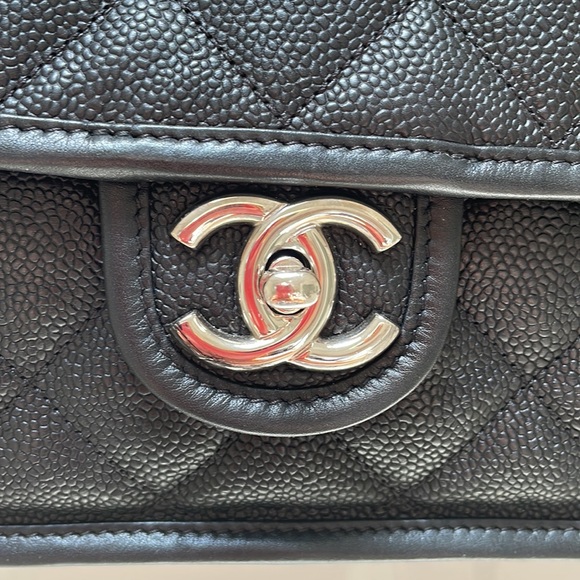 CHANEL Caviar Quilted French Riviera Flap bag - Picture 5 of 12